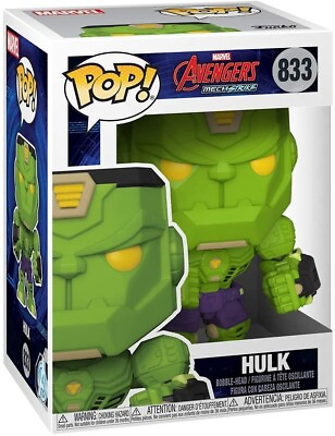 #ad #833 Marvel: Hulk MECH STRIKE Funko w ecoTEK Protector SHIPS FREE $18.99