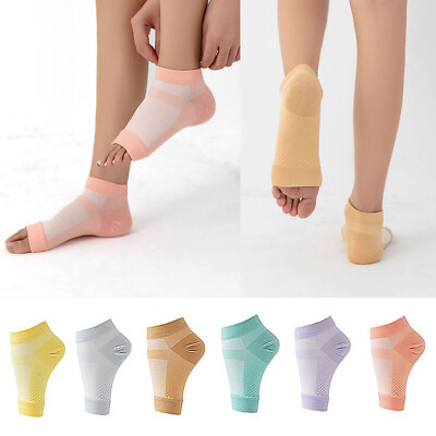 #ad Compression Socks Prevent Cracked Foot Dry Hard Skin Protector Feet Care Outdoor $6.70
