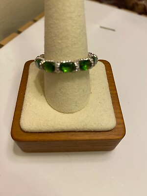 #ad New 4.30 tcw Chrome Diopside Ring $125.00