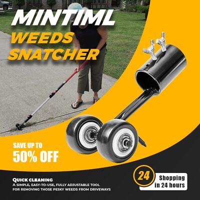 #ad Mintiml Weeds Snatcher Lawn Mower Weeding Head Steel Garden Weed Razors Lawn Mow $27.34
