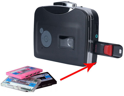 #ad EZCAP Tape To PC Super USB Cassette To MP3 Converter Audio Capture Music Player $25.38