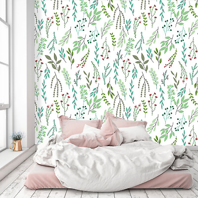 #ad 3D Small Grass ZHU4644 Wallpaper Wall Mural Removable Self adhesive Zoe $69.99