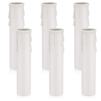 #ad Plastic Candle Socket Covers for Chandelier 6 Pcs $22.61