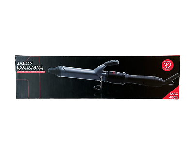 #ad Salon Exclusive Hair Curling Iron LED Display 32MM Barrel Heats To 400 Degrees $29.95
