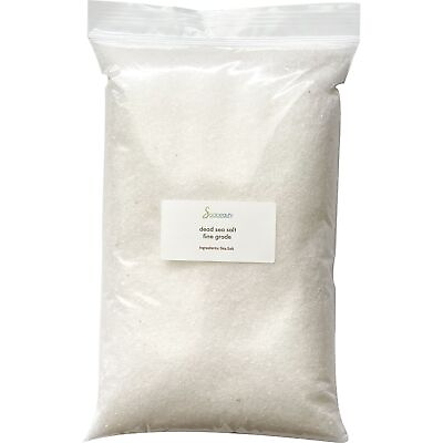 #ad DEAD SEA SALT Fine Grain 100% Pure Natural UNSCENTED Soapeauty $17.85