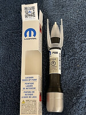#ad MOPAR TOUCH UP TOUCH UP PEN CLEAR COAT 05163770AB PEARL WHITE TRI COAT PWH NEW $12.99