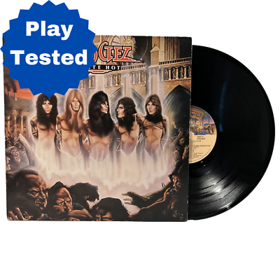 #ad ANGEL White Hot CASABLANCA LP Vinyl Record NBLP 7085 1977 Glam Rock Hair Metal $14.99