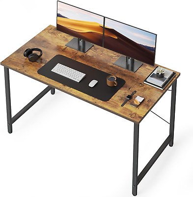 #ad Computer Desk 47 Inch Home Office Desk Modern Simple Style PC Table for Home $165.97