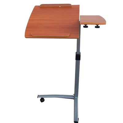#ad New High Quality Portable Multifunctional Home Use Lifting Computer Desk Brown $55.27