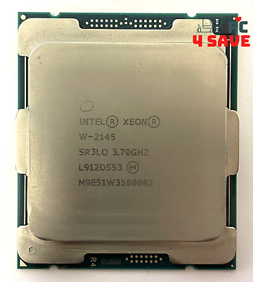 #ad Intel Xeon W 2145 3.70GHz 8 Core 11 MB LGA2066 Server CPU Processor SR3LQ 140W $119.99