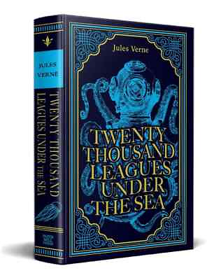 #ad TWENTY THOUSAND LEAGUES UNDER THE SEA Jules Verne Faux Leather Bound Brand NEW $19.48