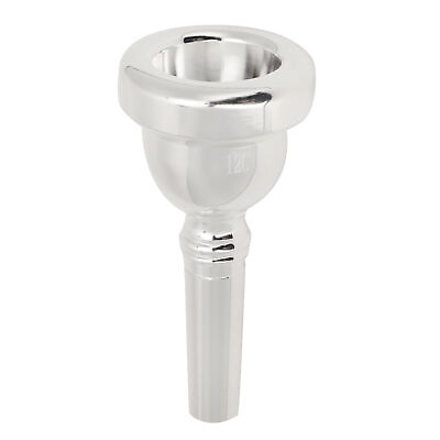 #ad 12C Alto Trombone Silver Plated Brass Mouthpiece Musical Accessory HPT $14.94