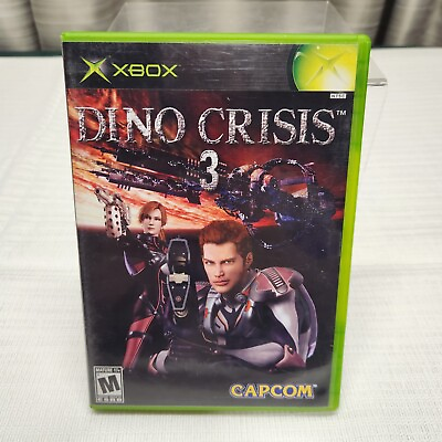 #ad Dino Crisis 3 Microsoft Original Xbox 2003 Authentic amp; Complete $80.00