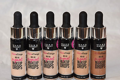 #ad 2X Hard Candy Glamoflauge Mix in Pigment MAKEUP DROPS Foundation U Choose $19.95