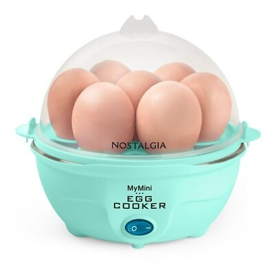 #ad MyMini Premium 7 Egg Cooker Teal $14.98