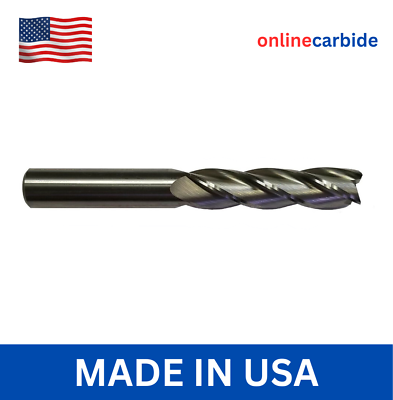 #ad 1quot; 4 FLUTE EXTENDED X LONG CARBIDE END MILL 1 1 2x6 $209.95