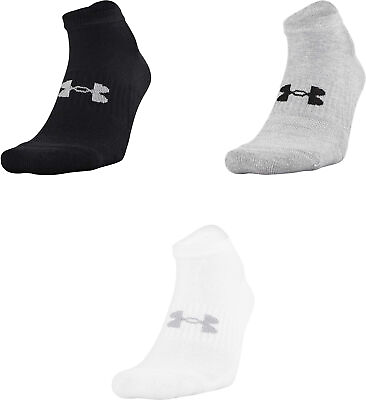#ad Under Armour Adult Training Cotton No Show Socks $32.99