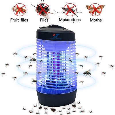 #ad UV Electric Mosquito Fly Bug Insect Zapper Killer Trap Pest Control New Lamp $16.83