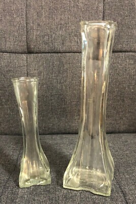 #ad Two 2 Vintage Antique Europa Profile 1408 Vases Two Sizes 1986 1987 $14.99