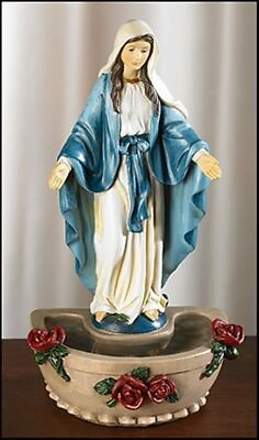 #ad Our Lady of Grace Standing Holy Water Font $27.67