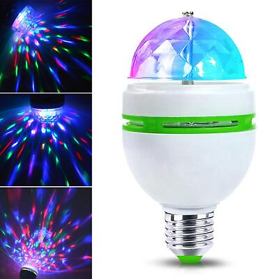 #ad Automatically Rotating LED Ball Effect Lamp for Decorative Lamps $7.89