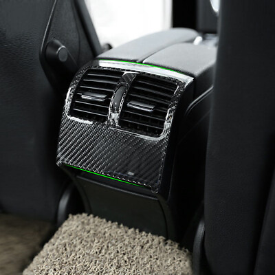 #ad Carbon Fiber Rear A C Air Vent Outlet Trim For Mercedes Benz C Class W204 07 13 $11.99