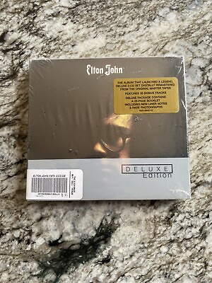 #ad Elton John Self Titled CD Deluxe Edition NEW SEALED $19.99