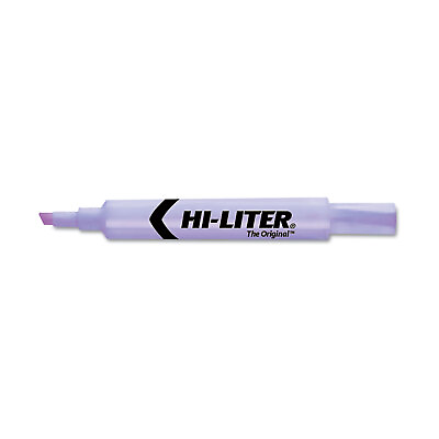 #ad Avery HI LITER Desk Style Highlighter Chisel Tip Fluorescent Purple Ink Dozen $11.29