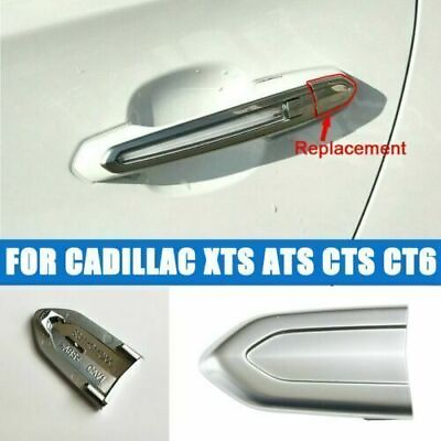 #ad 1Pc Handle Outer Handle Chrome Cap Cover Trim Fit For Cadillac XTS ATS CTS CT6 $6.91