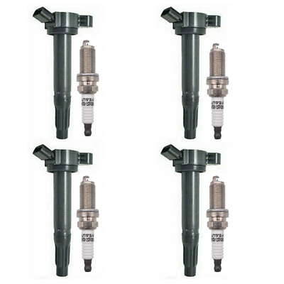 #ad Set of 4pcs New Ignition Coil amp; Spark Plug For Toyota Camry Lexus Scion L4 2.5L $63.11