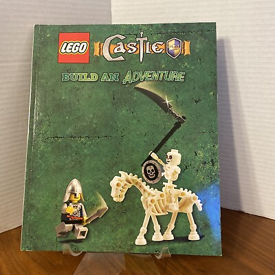 #ad Lego Castle Build An Adventure Book Green 2013 Dorling Kindersley Limited $6.99