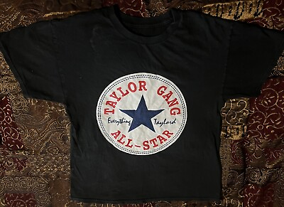 #ad ALL STAR TAYLOR GANG Wiz Khalifa T shirt Size L $12.00