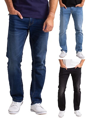 #ad Men#x27;s Denim Super Comfy Stretch Slim Fit Jeans $19.99