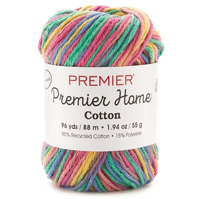 #ad Premier Home Cotton Multi Yarn Rainbow 6 Pack $18.78