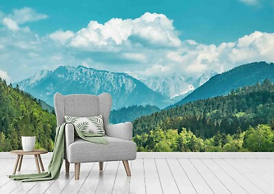 #ad 3D Mountain Sky Wallpaper Wall Mural Removable Self adhesive 199 AU $249.99