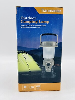 #ad Portable Lamp Emergency Lighting Lantern Light Outdoor Indoor Battery Operated $12.99