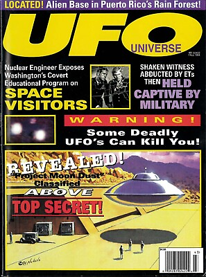 #ad UFO UNIVERSE WARNING SPACE VISTORS FALL 1994 WU D1 UFO 0024 $10.40