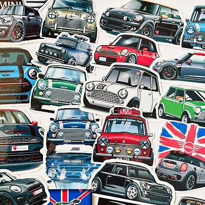 #ad 20pc Stickers for Mini Cooper Austin Mini Rover Mini BMW Mini Classic Icon $12.00