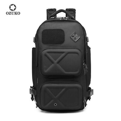 #ad Men Multifunction Business Waterproof Anti theft Backpack USB Outdoor Travel bag AU $166.90