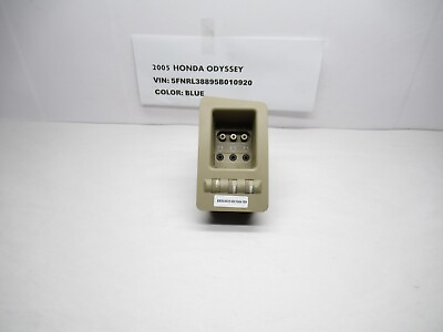 #ad 99 05 Honda Odyssey AUX Audio Control Port Rear M22001 Jack OEM amp; SANA $30.00