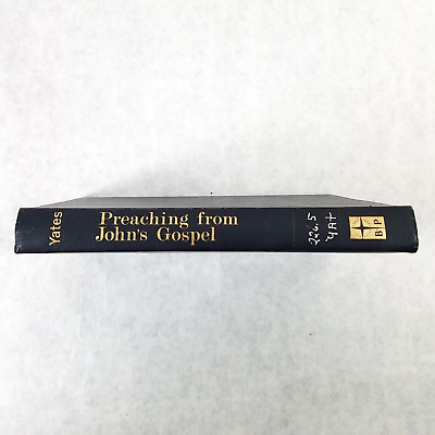#ad Preaching from John#x27;s Gospel 1964 Hardcover by Kyle M. Yates $14.99