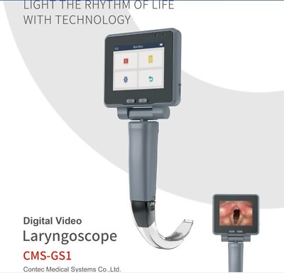 #ad CONTEC CMS GS1 Medical Digital Video Laryngoscope Touch 3.5quot;LCD Intubation Devic $649.00