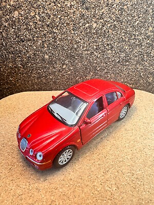 #ad Diecast Model Jaguar S Type 1999 Scale 1 38 by Kinsmart Made in China $24.95