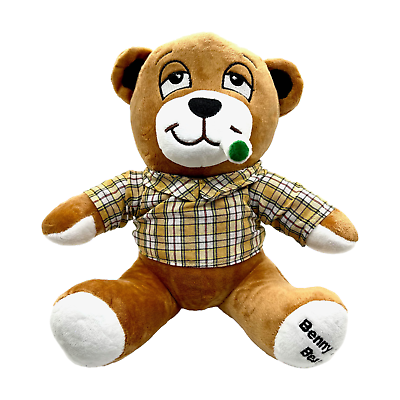 #ad Benny The Bear Weed Marijuana Stoner 420 Gift Plush Toy Stuffed Bear 10quot; $29.99