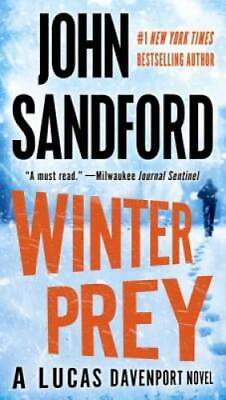 #ad Winter Prey Paperback By Sandford John GOOD $3.76