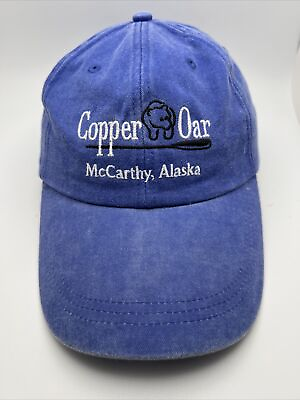 #ad Ouray Copper Oar McCarthy Alaska Adjustable Blue Hat Cap GR43 $10.39