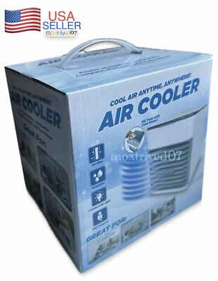 #ad Portable Personal Air Conditioner Cooler 3 Fan Speed Humidifier Air Purifier $29.97