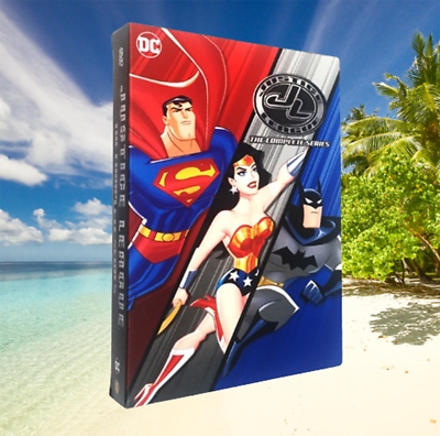 #ad The Justice League: The Complete Series DVD 15 Discs USA STOCK Fast Shipping $19.80