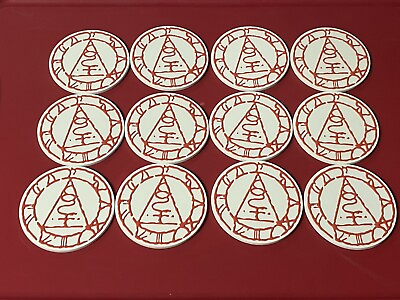 #ad Set of 12 Coasters SILENT HILL LOOTCRATE Exclusive Loot Crate Gaming 4 sets of 3 $12.49