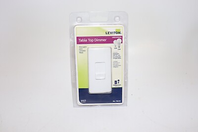 #ad Leviton Table Top Dimmer White TBL03 New Sealed Factory New Old Stock NRFP $14.99